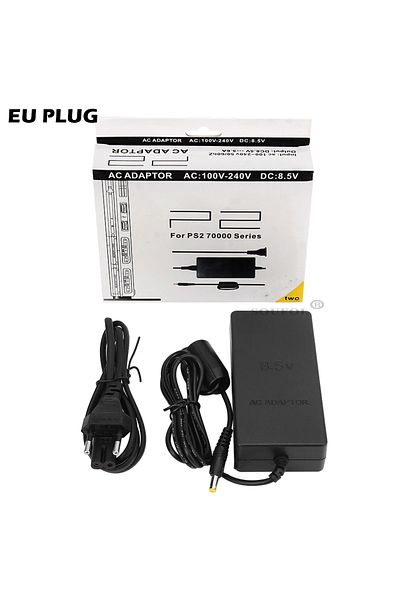 Choice Euro Plug Ac Adapter For Ps2 Slim 70000 Series Game Console For Playstation 2 Dc 8.5v Ac Adaptor Cha