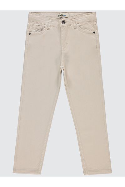 Civil Boys 10-13 Years Boy Beige Trousers