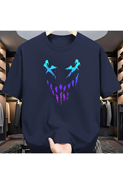 Wish BF Tricou oversize cu imprimeu Joker