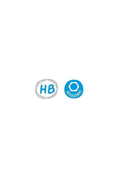 CARIOCA Set Hb Pencils 3 Pcs Eraser 2 Pcs Sharpener