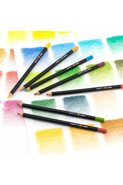 POSCA Χρωματιστά μολύβια, λαδωμένο κερί, KPE-200, διάφορα χρώματα