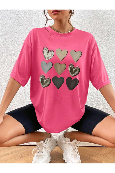 Wish BF ΓΥΝΑΙΚΕΙΟ ΜΠΟΥΜΕΛΟ ΕΚΤΥΠΩΣΗΣ ΚΑΡΔΙΑΣ