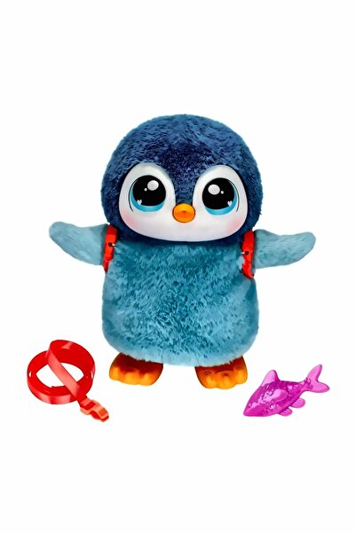 OMZ Little Live Pets Yürüyen Penguen LLS Tüylü Penguen Kız Çocuk Eğitici Oyun...