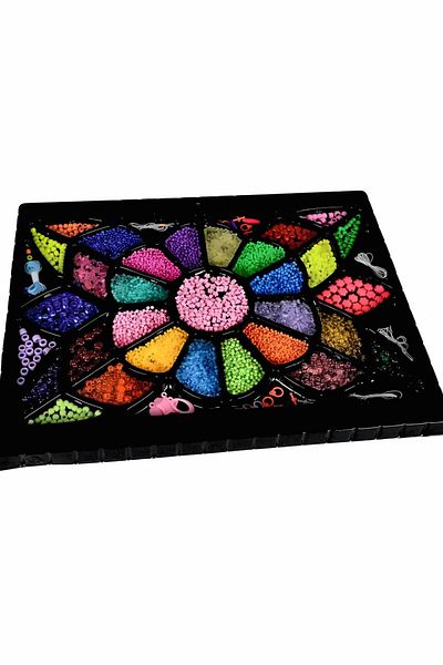 OMZ Bead Kit Design Your Own Jewelry Hobby Set Girls Educational Toy Boys Toys
