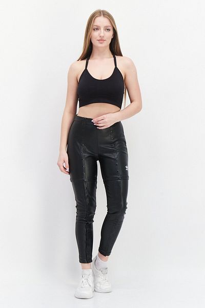 adidas Women Sportswear Fit Brand Logo Outdoor Pants, Black