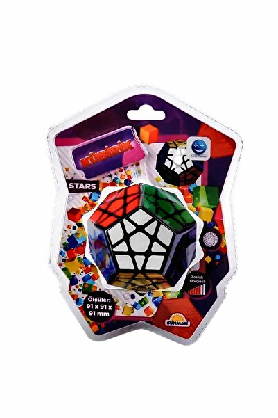 OMZ Stars Megaminx Beşgen Rubik Akıl Ve Zeka Küpü Oyunu Kız Çocuk Eğitici Oyuncak Erkek Çocuk Oyuncaklar