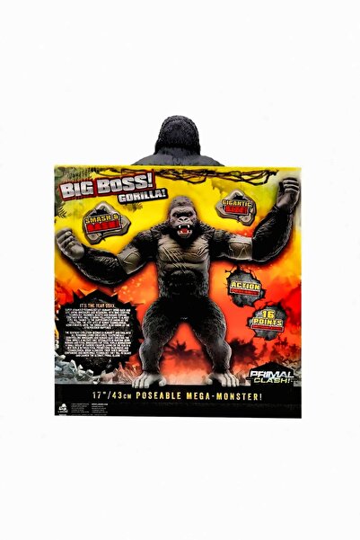 OMZ 1037113 Primal Clash Büyük Patron Goril 42cm - Kız Çocuk Eğitici Oyuncak ...