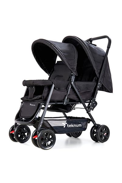 TEKNUM Teknum Double Baby Stroller-Black