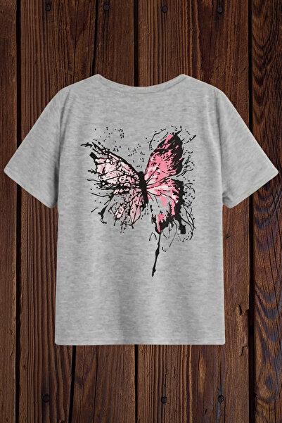 Wish BF Fluture cu imprimeu Fată cu imprimeu Băiat tricou Copii