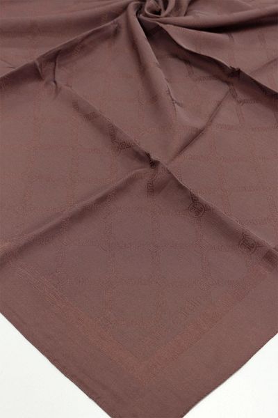 Pierre Cardin Φουλάρι Lyocell Monogram - 1080900-931 - Καφέ