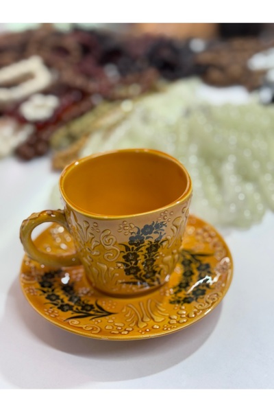 ATÖLYE SAİT Large Size Coffee Cup Ceramic