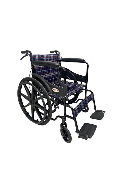 POYLİN P100E EKOSELİ EKONOMİK MANUEL TEKERLEKLİ SANDALYE