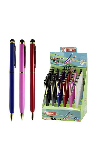 Mikro I-664 Metal Touch Ballpoint Pen 9740-9757