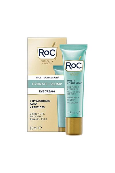 Roc Hydrat + Plump Cream Ojos Con Ácido Hialurónico Roc 15 ml