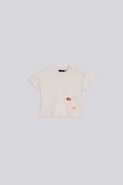 GB Baby Bg Store Baby Boy White Tshirt