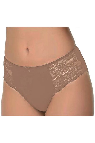 Belinay Γυναικεία εσώρουχα Mink - 50% Modal, 40% Cotton, 10% Lyrca, Οικονομική Συσκευασία των 4