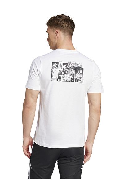 adidas Λευκό T-Shirt, μέγεθος M