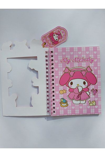KIRTASİYEM My Melody Notebook with Sticker and Keyring