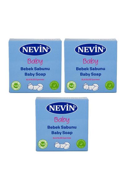 nevin Baby Soap 100Gr 3 Pieces