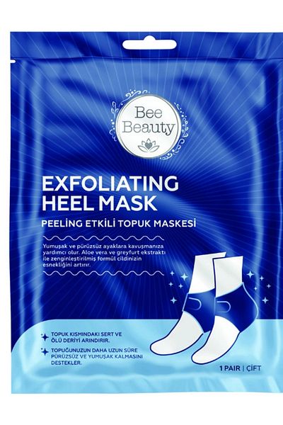 Bee Beauty Exfoliating Heel Mask 1 Pair