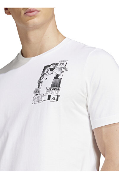 adidas Λευκό T-Shirt, μέγεθος M