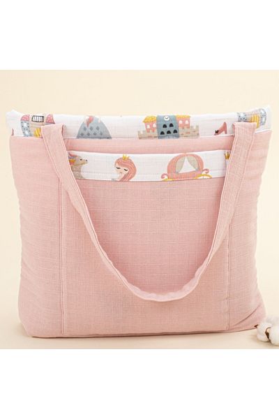 Yunikobaby Baby Care Bag - Powder Muslin - Cinderella