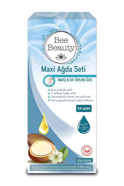 Bee Beauty 54-Pack of Stubborn Sector Economic Package Maxi Wax
