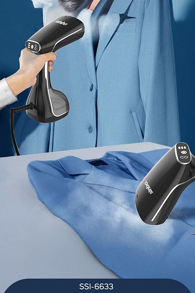 Sinbo Ssi-6633 Vertical Steam Wrinkle Remover - 1640W - Silver