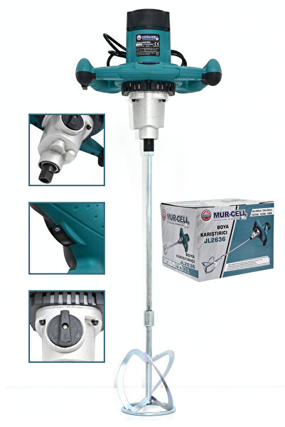 Mur-Cell Jl2636 Boya Karıştırıcı Alçı Karıştırıcı 2000 Watt