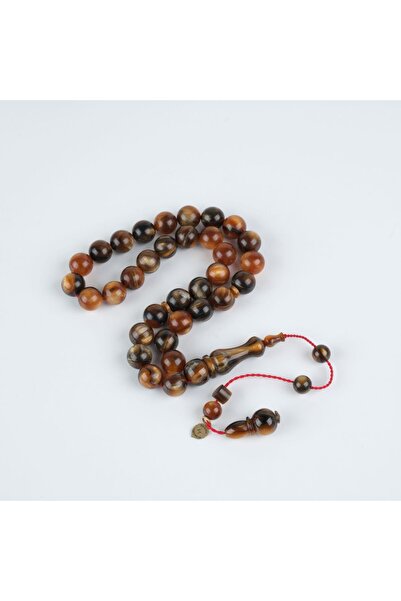 LapisDo مسبحة كاتالين كروية 10 ملم - بني