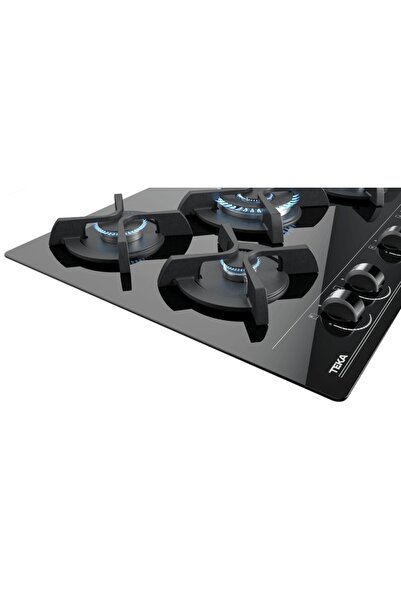 Teka Gbc 75030 Bk Siyah 70 Cm. 5 Gözlü Gazlı Ankastre Cam Ocak