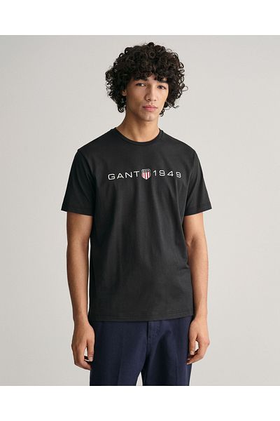 Gant T-Shirt Printed Graphic Kurzarmshirt