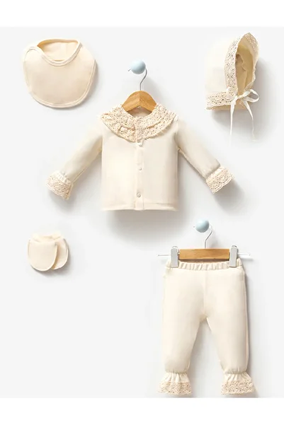 esya baby Organic Cotton Baby Girl Set of 5