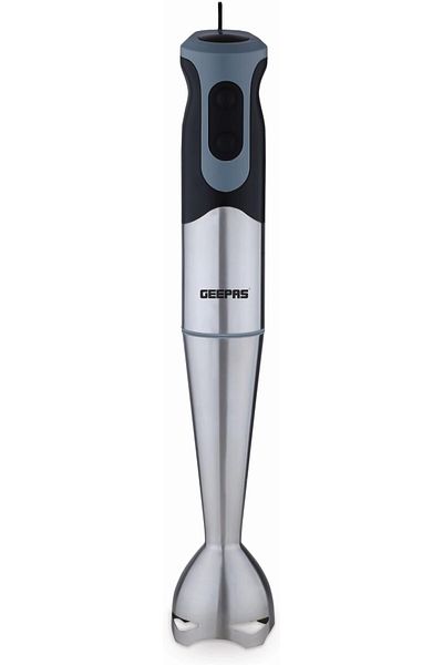 Geepas 700W Hand Blender | 2-Speed Motor | Stainless Steel Blade & Removable Stick | Smoothies