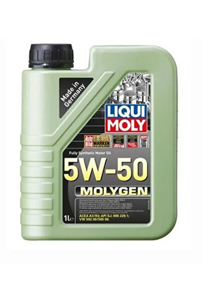 Liqui Moly 5W50 Tam Sentetik Motor Yağı Molygen New Generation 1 Litre