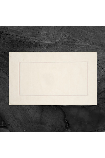 Evidea Covoraș de baie alb Soft Pete, pachet de 2 - 60x100 cm + 50x60 cm