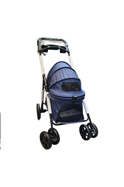 teknotrust عربة أطفال للقطط والكلاب من Tommy Sp01 باللون الأزرق الداكن مقاس 7...