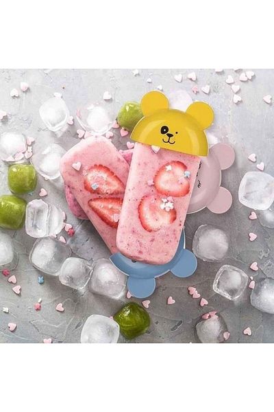 MEDUSHOP 4-Piece Easy Shaper Cute Children's Fruit & Ice Cream Mold Ap-9179