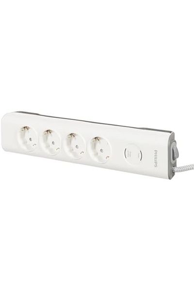STOREMAX Svticaret Spn7040Wa Surge Protected Socket 4 Way 600J 2m 3680W 16A Mhm 1053513