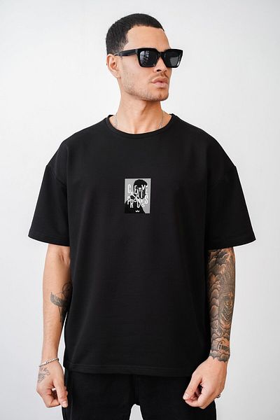 king brich Μπλουζάκι Unisex με δημιουργικό τυπωμένο καλούπι Oversize