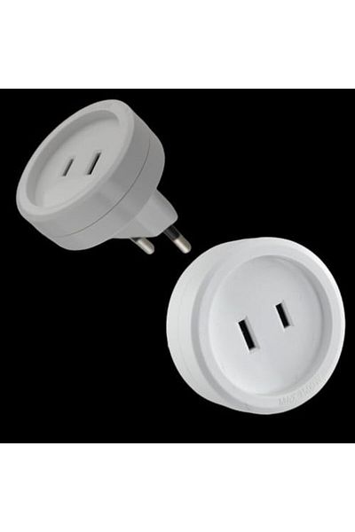 STOREMAX Jvnnastore Turkish Plug to American Type Plug Converter Travel Adapter America Plug Socket Return