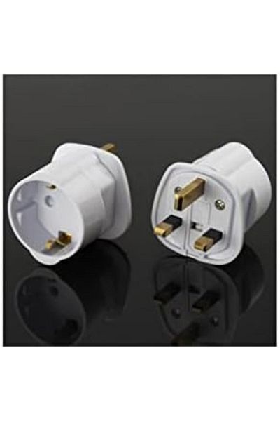 STOREMAX Jvnnshop British Male to Turkish Female Universal Socket Converter 646268