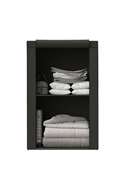 FİENSA Özel Tasarım Güçlendirilmiş Çelik Yapım Raflı Yorgan Hurcu, Yüklük, Gr...