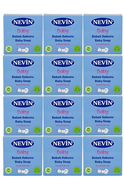 nevin Baby Soap 100Gr 12 Pieces