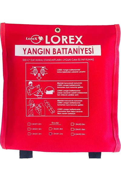 STOREMAX Svticaret Lorex Lr-Fb1512C Fire Blanket - 150cm X 120cm Mhm 1053513