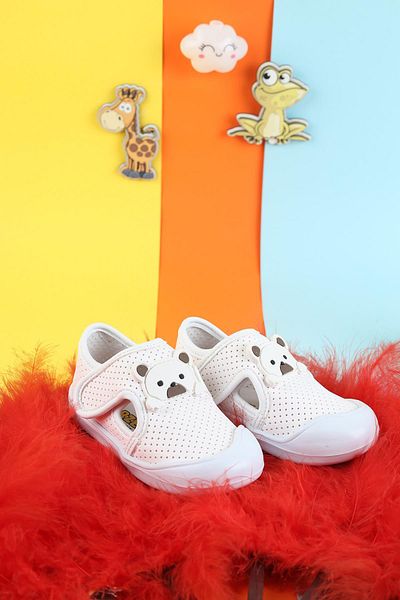 Moda Lime Sandale pentru copii unisex - colorate, ursuleț, model nou