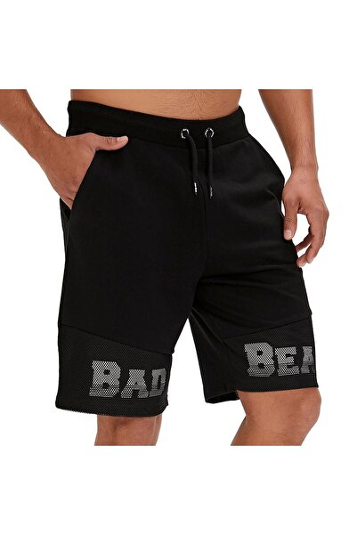 Bad Bear Black Grid Sweatshirt - 24.01.18.012 Model