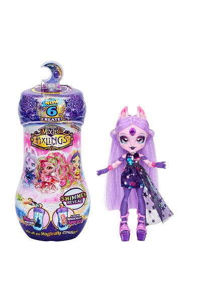 Magic Mixies Pixlings Shimmerverse | Mix a Magic Potion | Reveal Howlexa Doll | Magical  & Fashion Doll Play