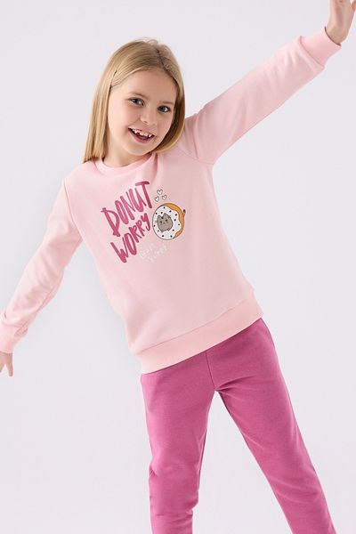 Rolypoly Set de trening roz pentru fete
