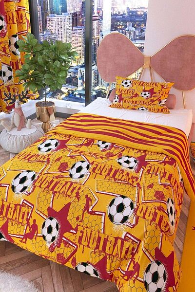 STOREMAX Jvnnshop Fans Reversible Children's Bedding Set Cotton S-K 646268